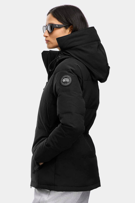 Parka Canada Goose Chelsea Noir Black Label Femme